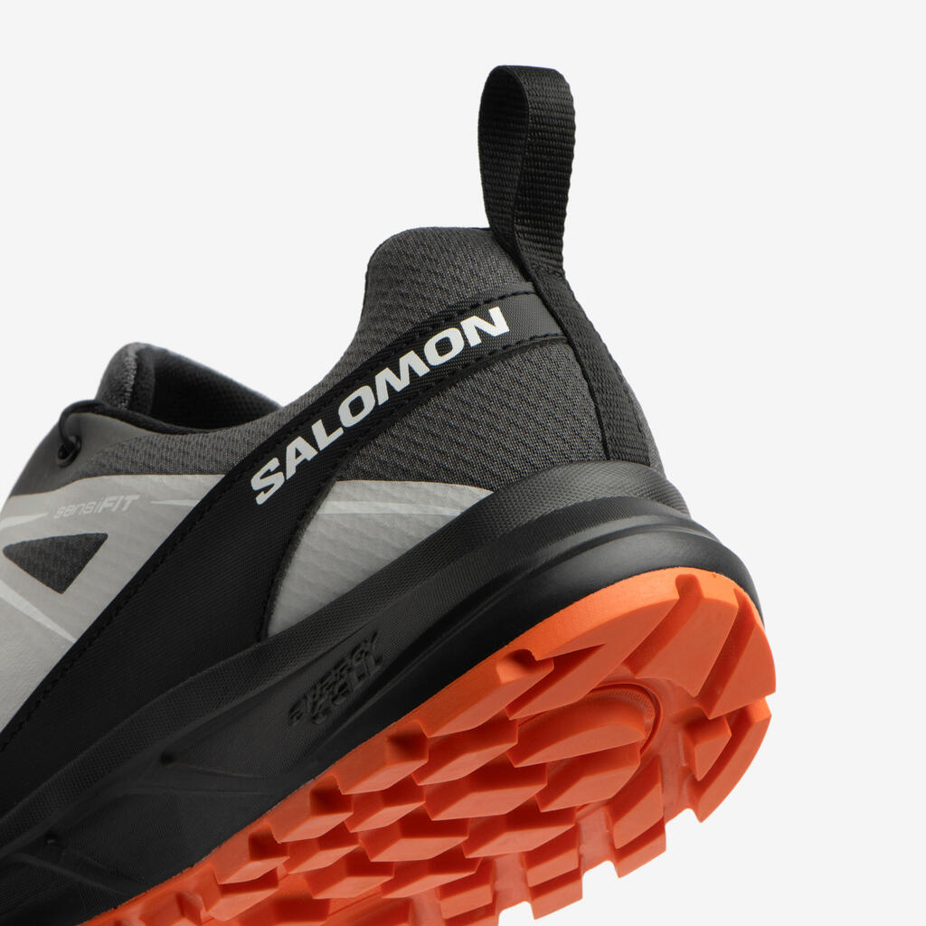 Men's Trail Running Shoes - Salomon Supera Trail 3 - Grey/Orange